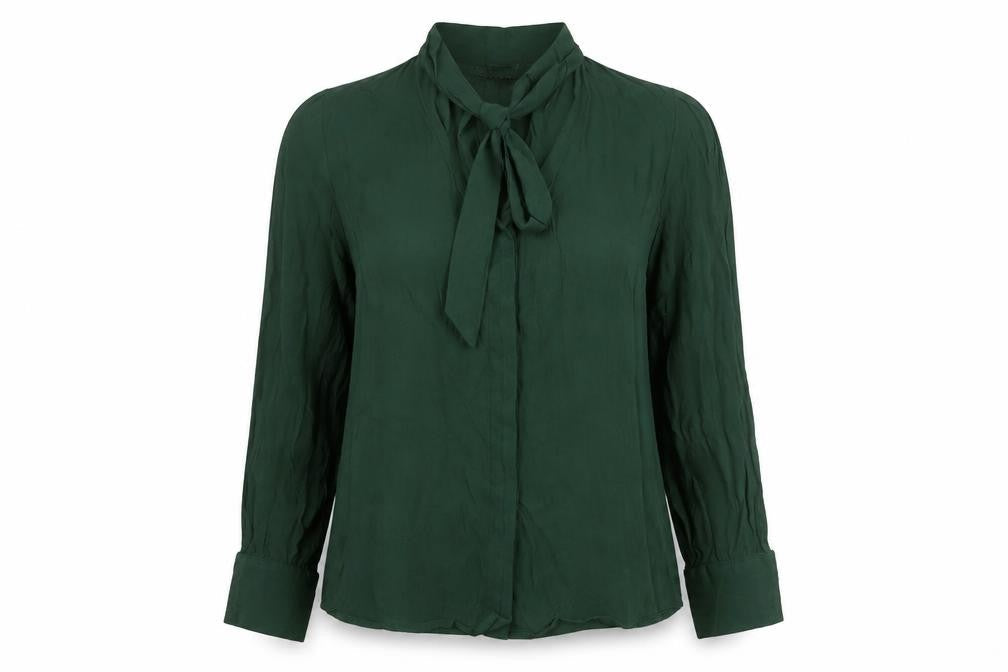 Marks & Spencer Women's Green Blouse Size 10