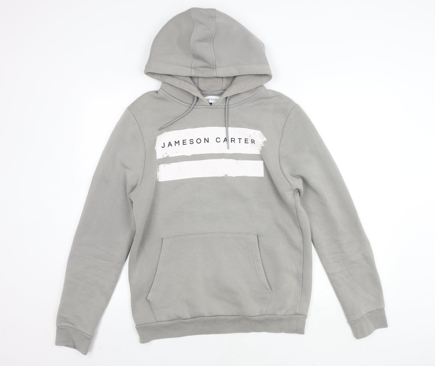 Jameson Carter Men's Grey Pullover Hoodie, M