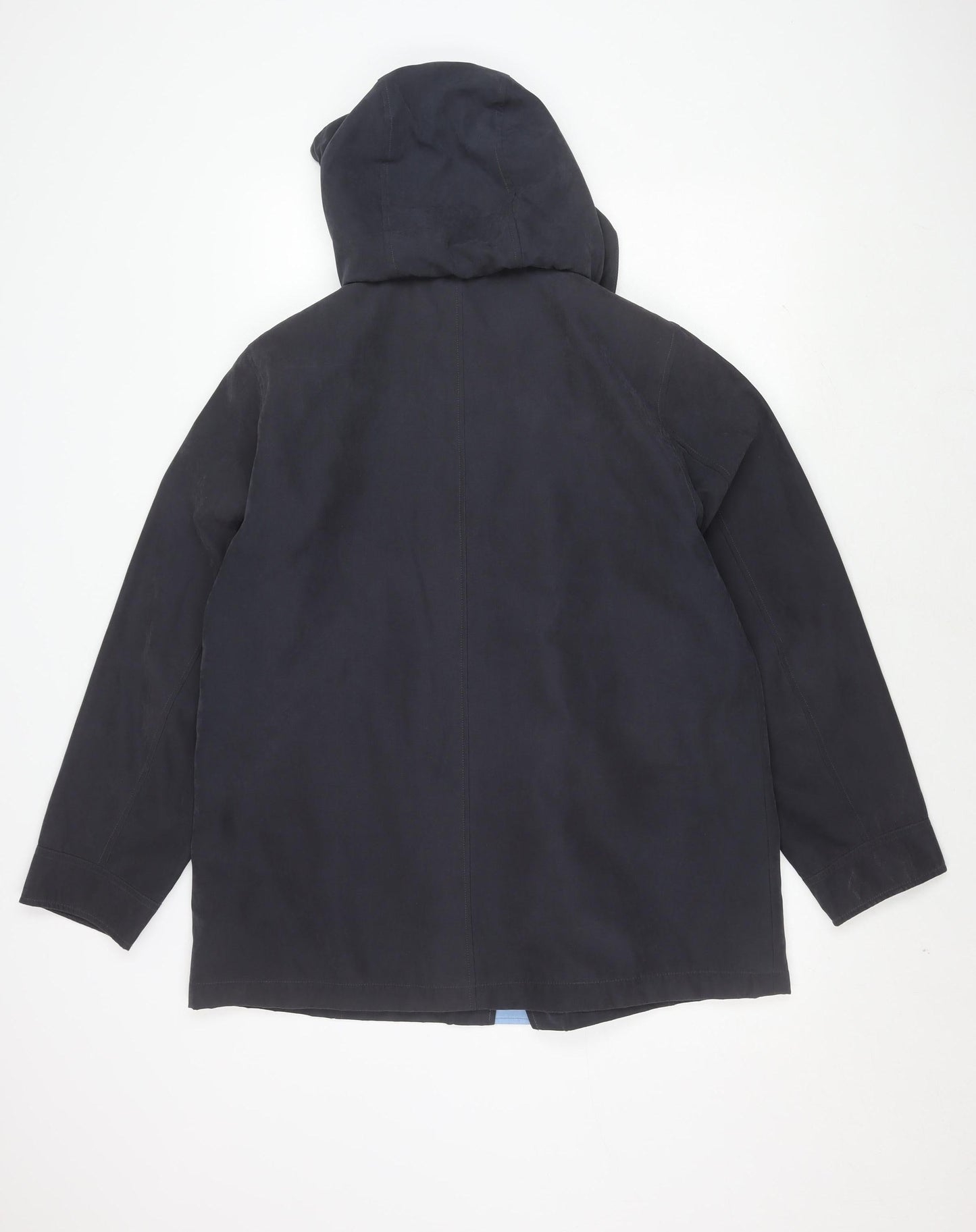 Katherine Hammond Women's Black Hooded Jacket Size 16