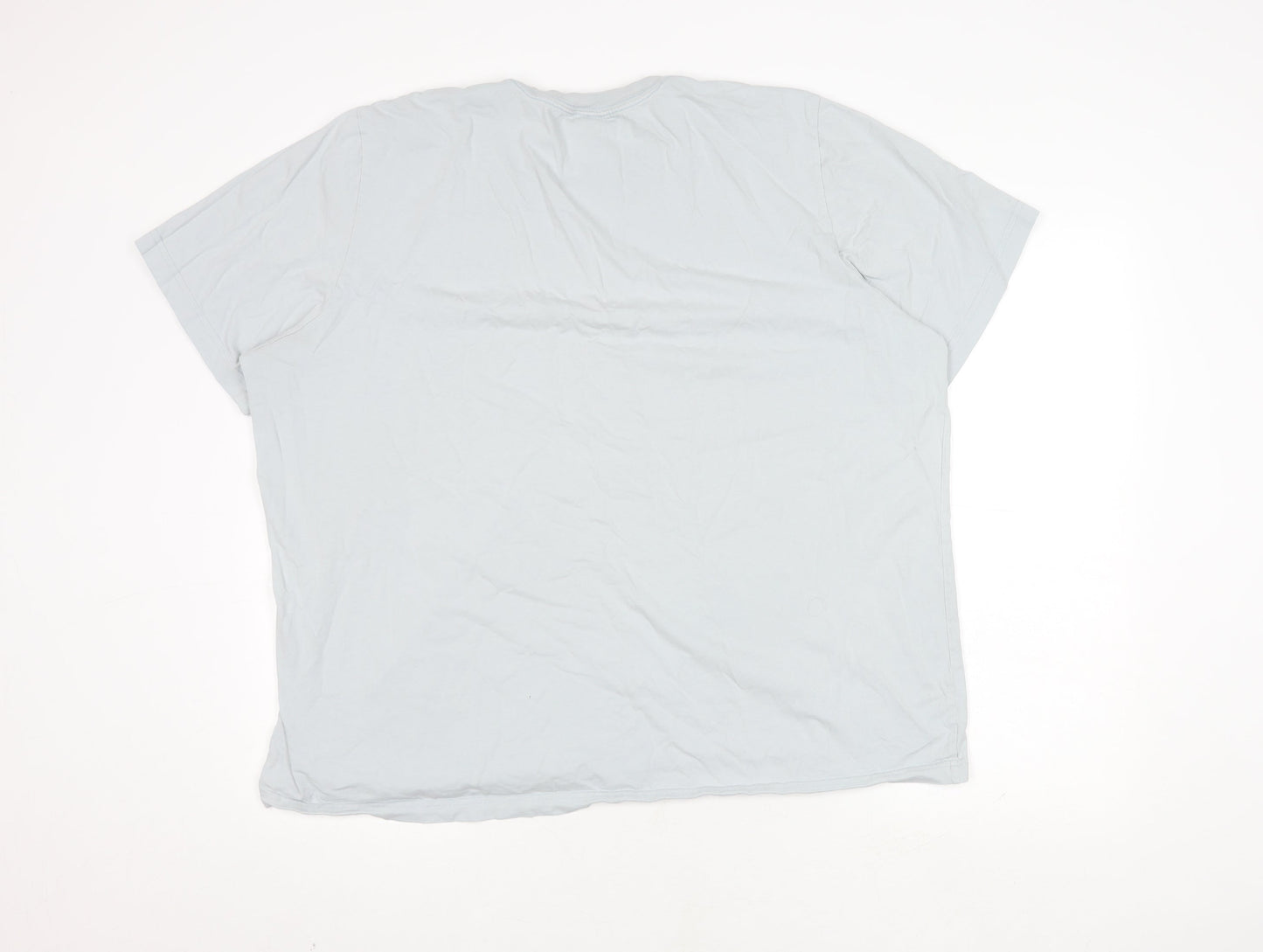 Adidas Men's White 2XL Cotton Crew Neck T-Shirt