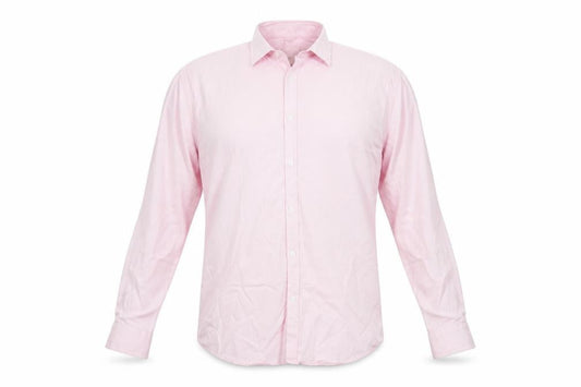 Racing Green Men's Pink Button-Up Shirt 17.5