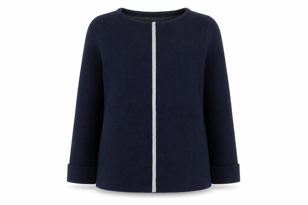 Cynthia Rowley Women's Blue Cardigan S, Long Sleeve