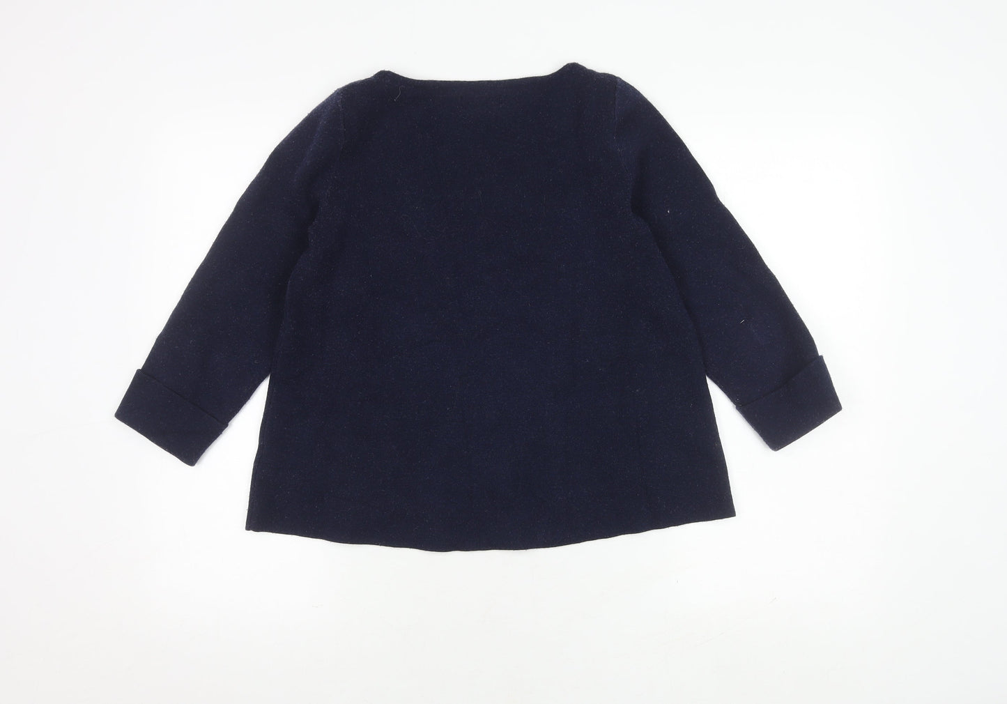 Cynthia Rowley Women's Blue Cardigan S, Long Sleeve