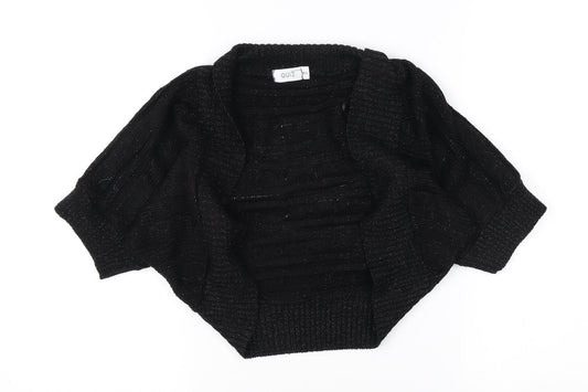Quiz Women's Black Knit Shrug M/L