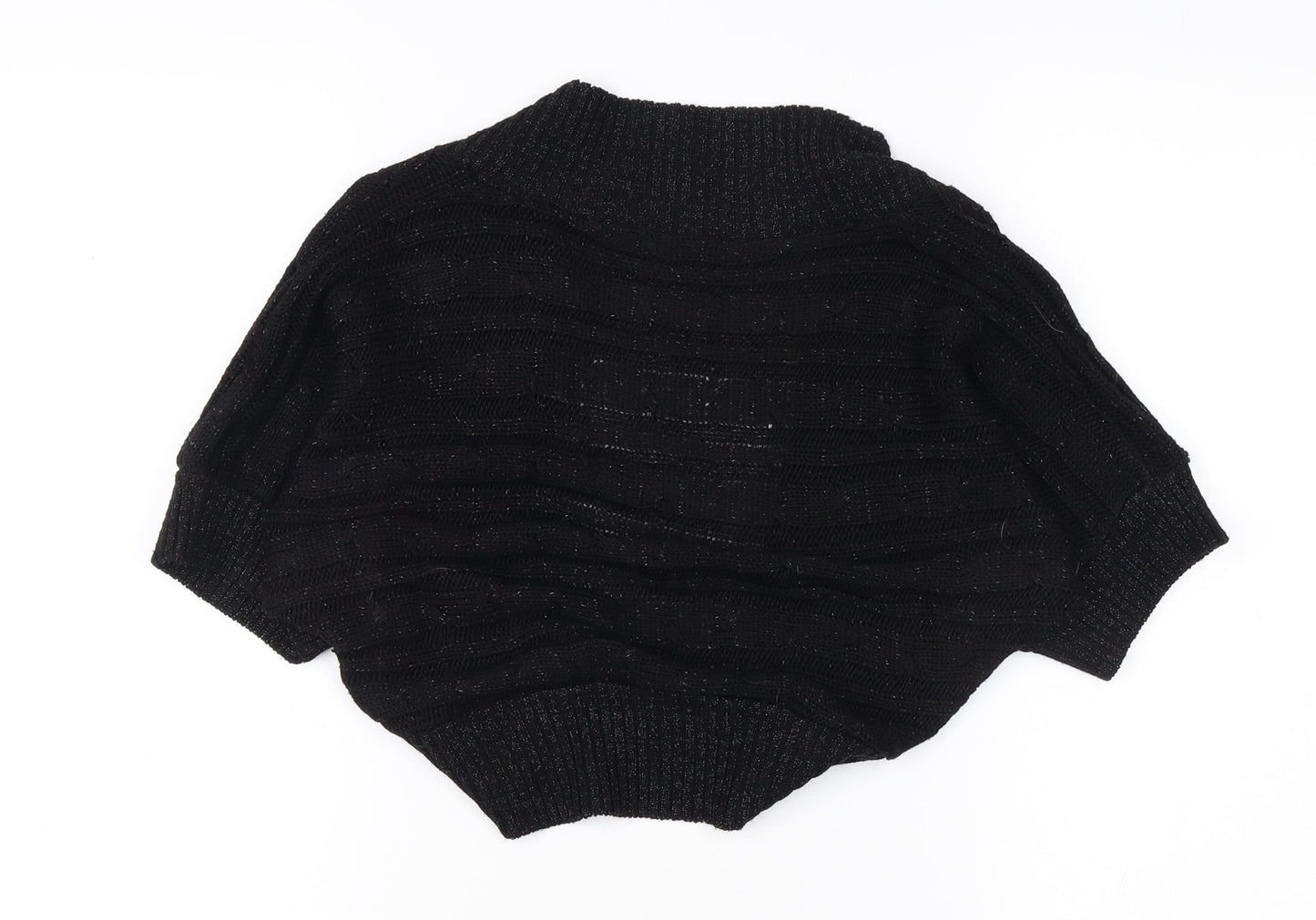 Quiz Women's Black Knit Shrug M/L