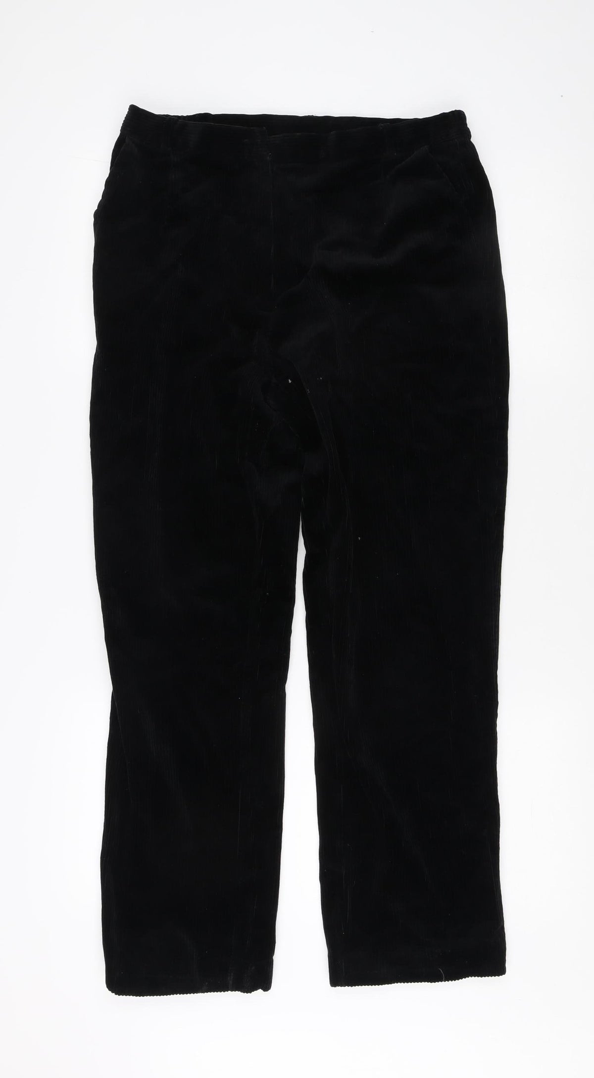 Simona Women’s Black Trousers, Size 14