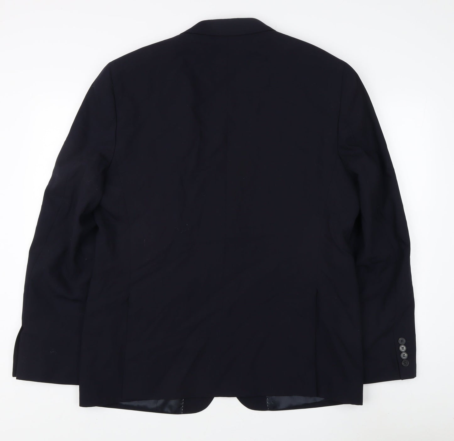French Connection Men's Blue Blazer 44 Single-Breasted