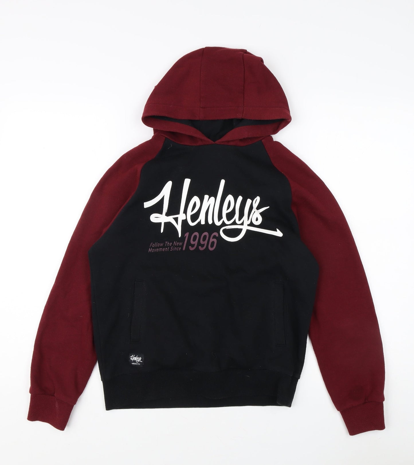 Henleys Teens Multicoloured Pullover Hoodie, Size 12 Plus