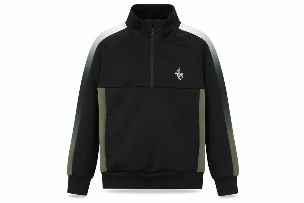 Sonneti Boys Black 1/4 Zip Sweatshirt 11-12 Years