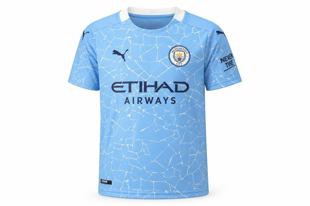 Puma Boys Blue Football Jersey 9-10 Years