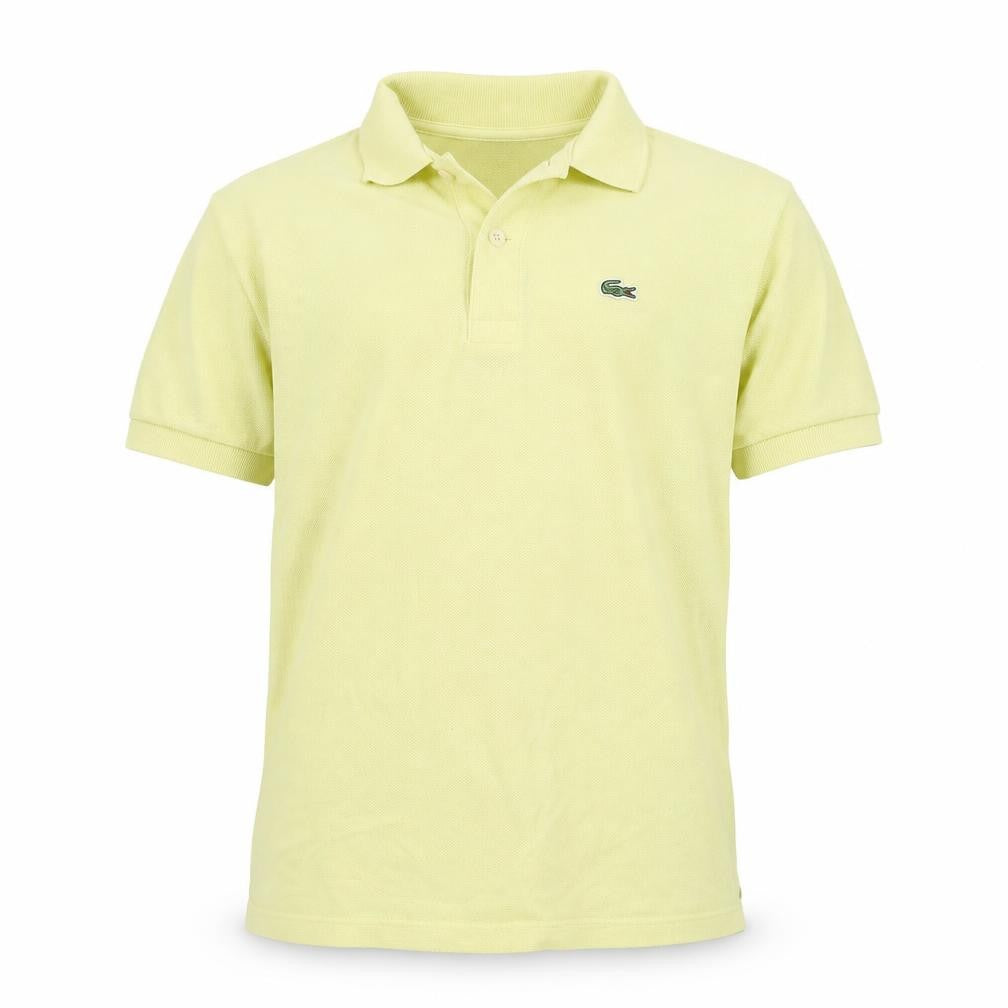 Lacoste Boys Yellow Polo Shirt - Size 12 Years, Casual Style