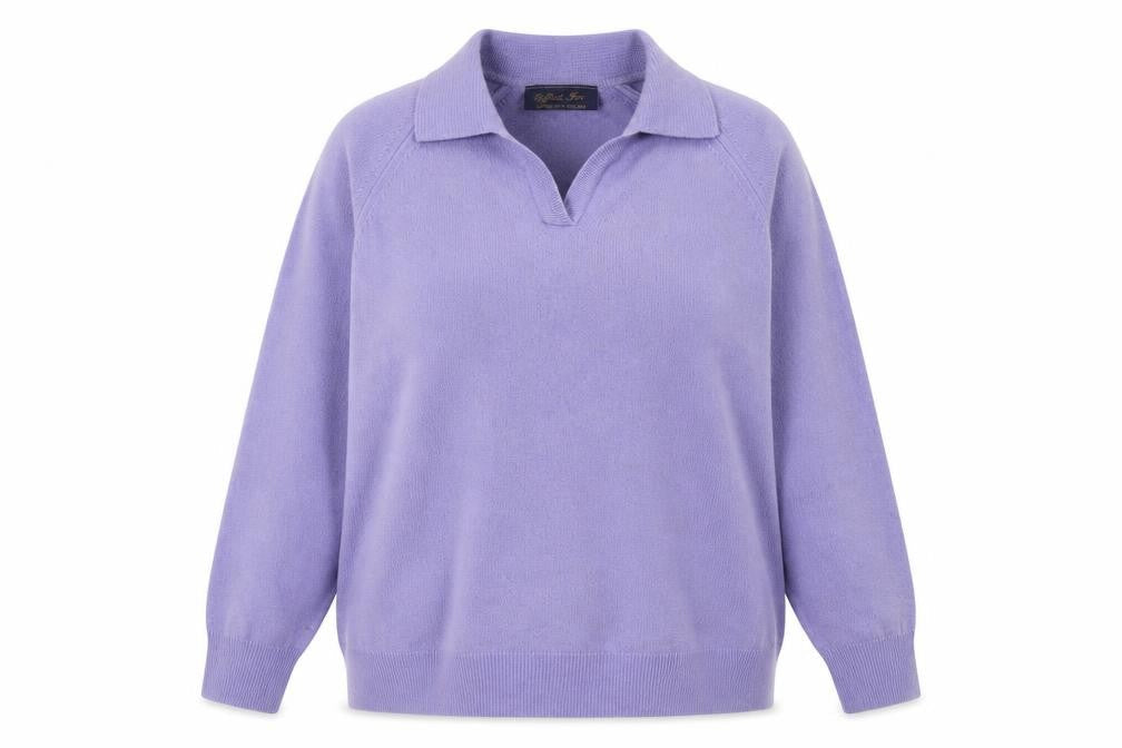 Gifford Fox Women's Purple Wool Jumper Size 16/18
