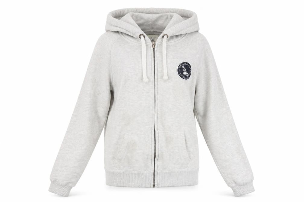 SoulCal Women's Grey Hooded Basic Jacket Size 8