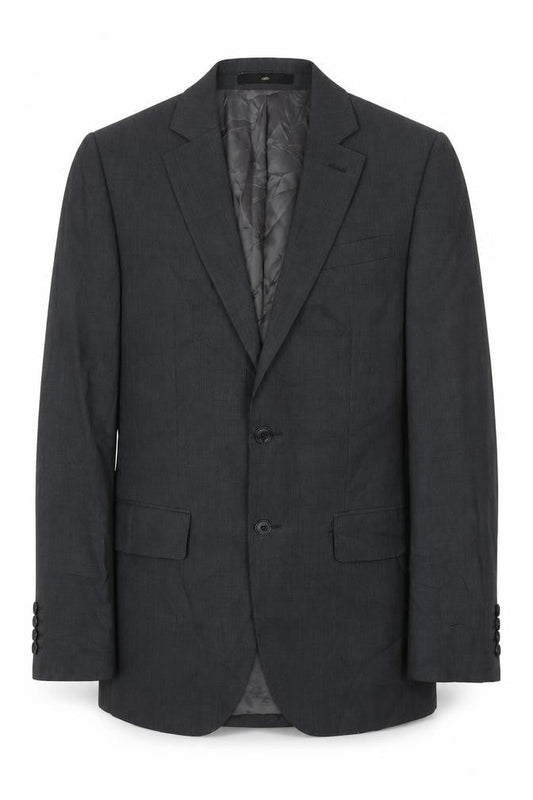 Jaeger Men's Grey Wool Blazer Jacket 36R