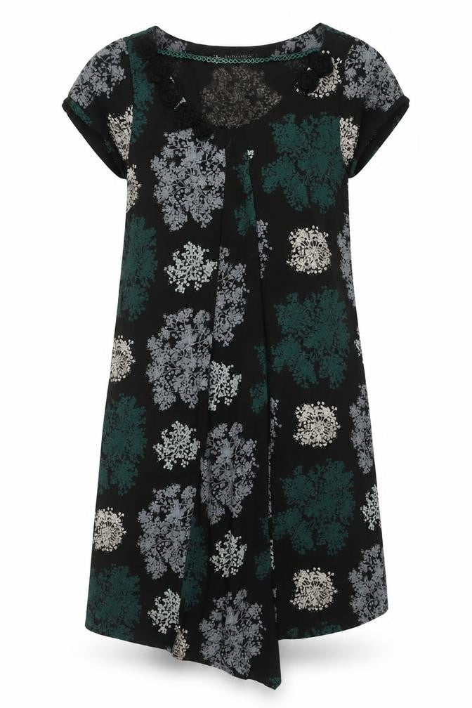 Laura Ashley Women's Multicoloured Floral Shift Dress Size 10