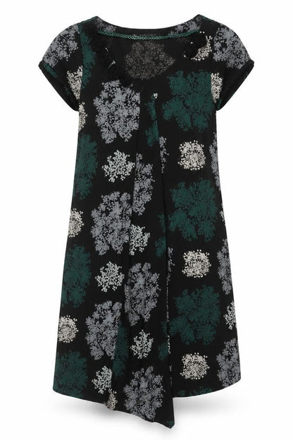 Laura Ashley Women's Multicoloured Floral Shift Dress Size 10