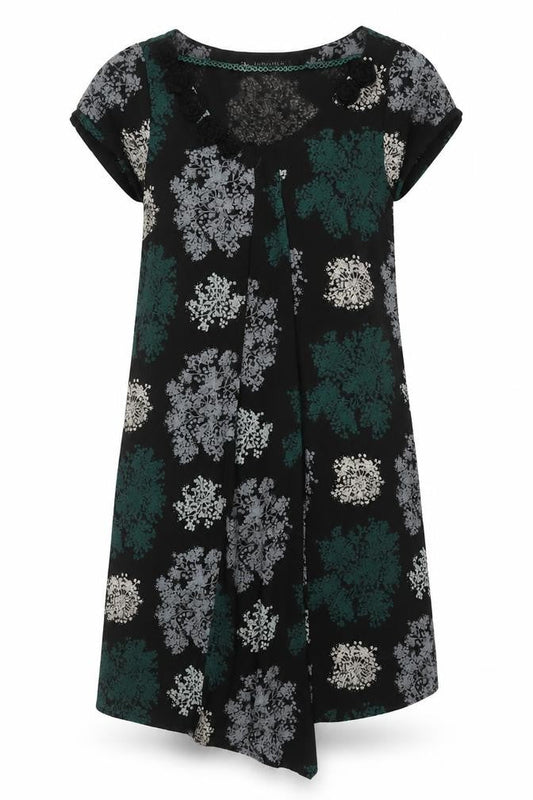 Laura Ashley Women's Multicoloured Floral Shift Dress Size 10