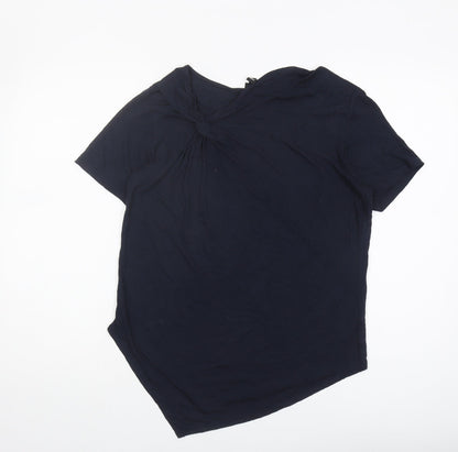 River Island Women's Blue Short Sleeve Top Size 10