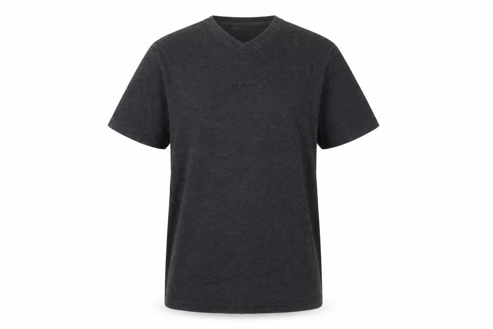 Ben Sherman Men's Black Cotton Blend V Neck T-Shirt Size M