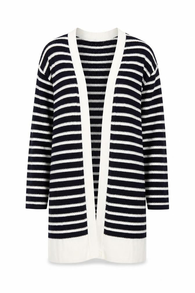 Gap Women's Blue Striped Cardigan, Size S