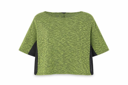River Island Women's Green Knit Blouse Size 16