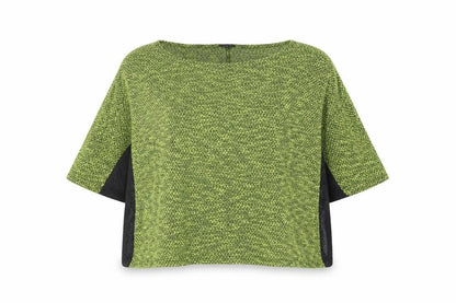 River Island Women's Green Knit Blouse Size 16