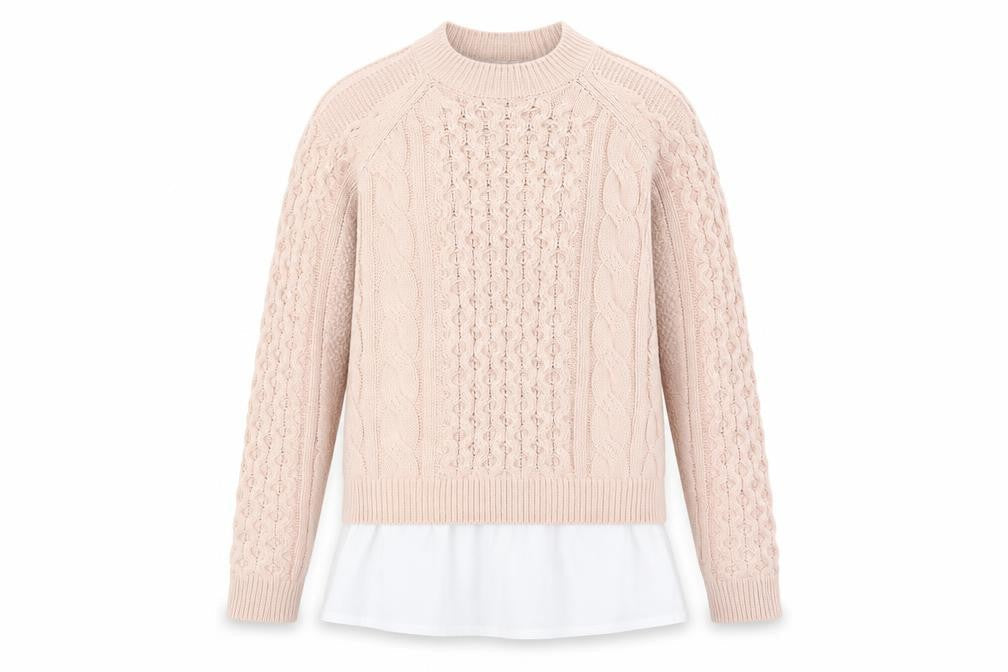 Lipsy Girls Pink Pullover Jumper 9-10 Years
