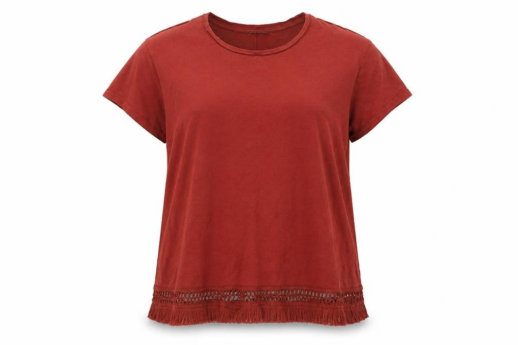 Marks & Spencer Red Women’s Size 18 Basic T-Shirt