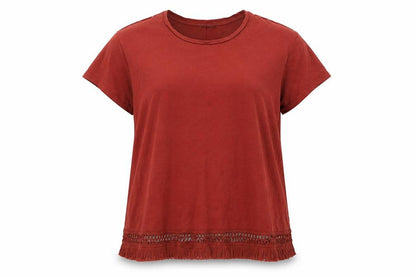Marks & Spencer Red Women’s Size 18 Basic T-Shirt