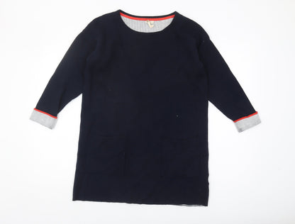 White Stuff Women’s Blue Long Sleeve Jumper Size 10