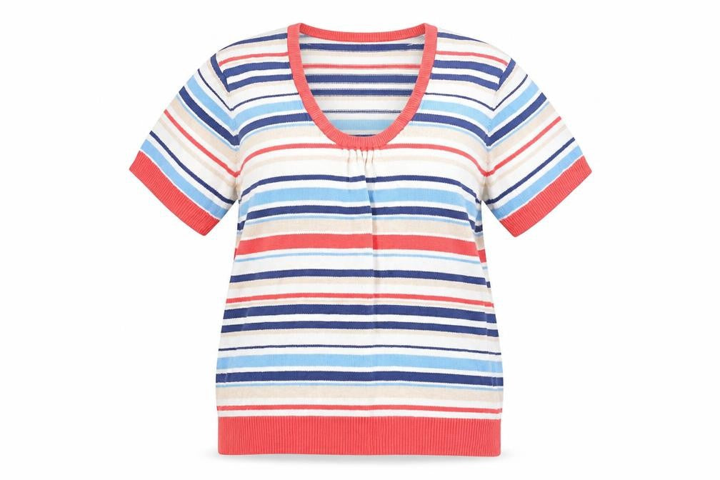Tulchan Women's Multicoloured Striped Pullover Jumper L