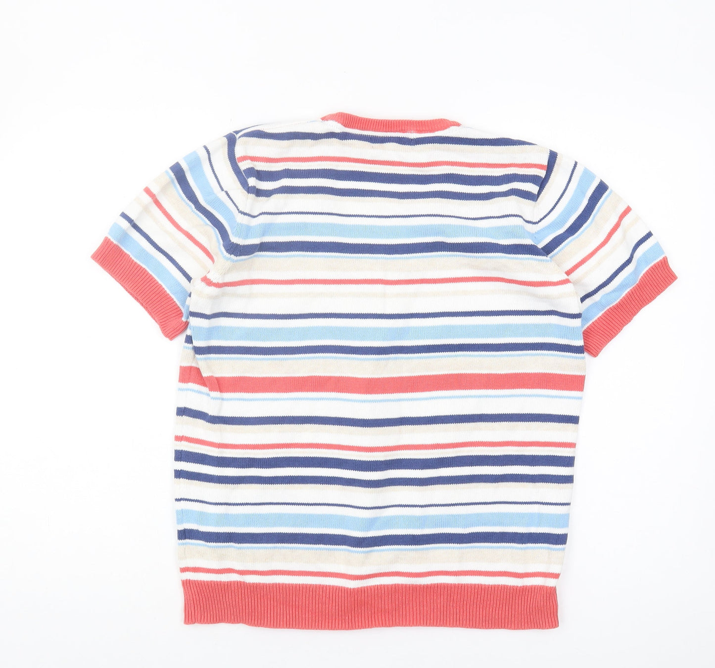 Tulchan Women's Multicoloured Striped Pullover Jumper L