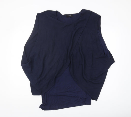 Klass Women's Blue Layered Blouse - Size L