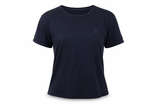 Inimigo Womens Blue XL Basic T-Shirt, Easy Care