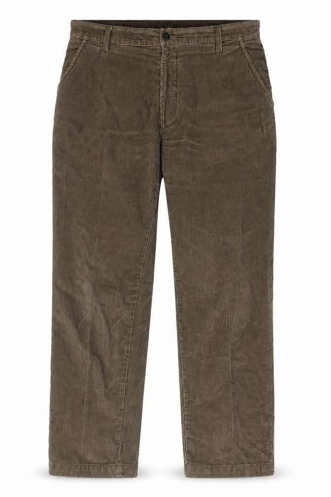 Redgreen Men's Brown Corduroy Trousers Size 52