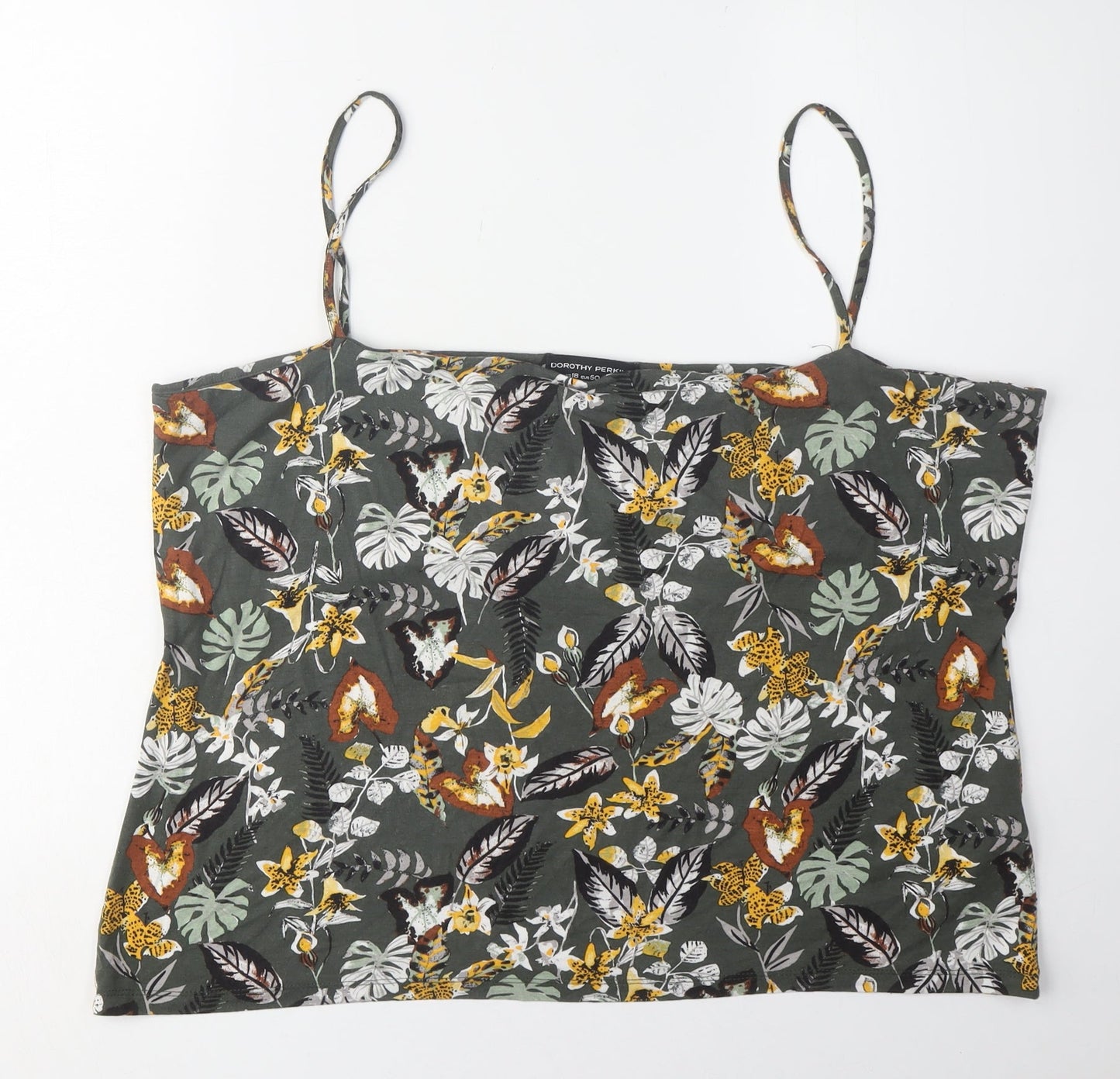 Dorothy Perkins Women’s Multicoloured Floral Tank Top Size 22