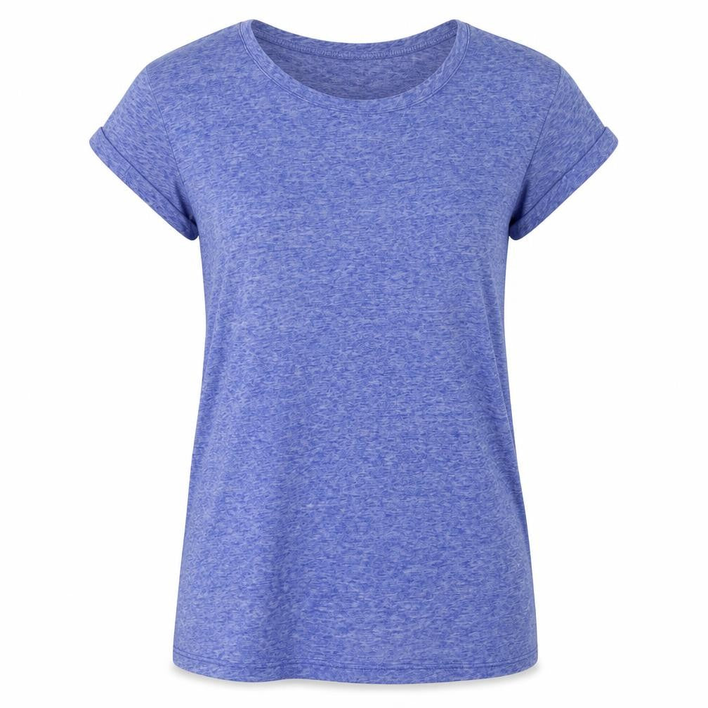 Warehouse Women's Blue Basic T-Shirt Size 6 Lightweight