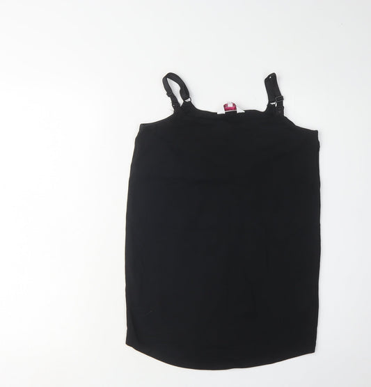 Red Herring Women’s Black Maternity Tank, Size 10