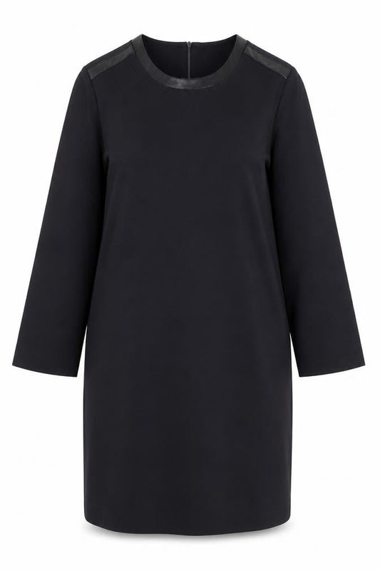 Massimo Dutti Black Sheath Dress - Women’s Size 12