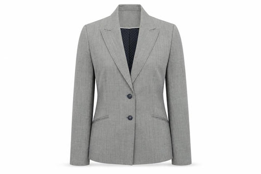 Austin Reed Grey Wool Blazer Women's M, Business Attire