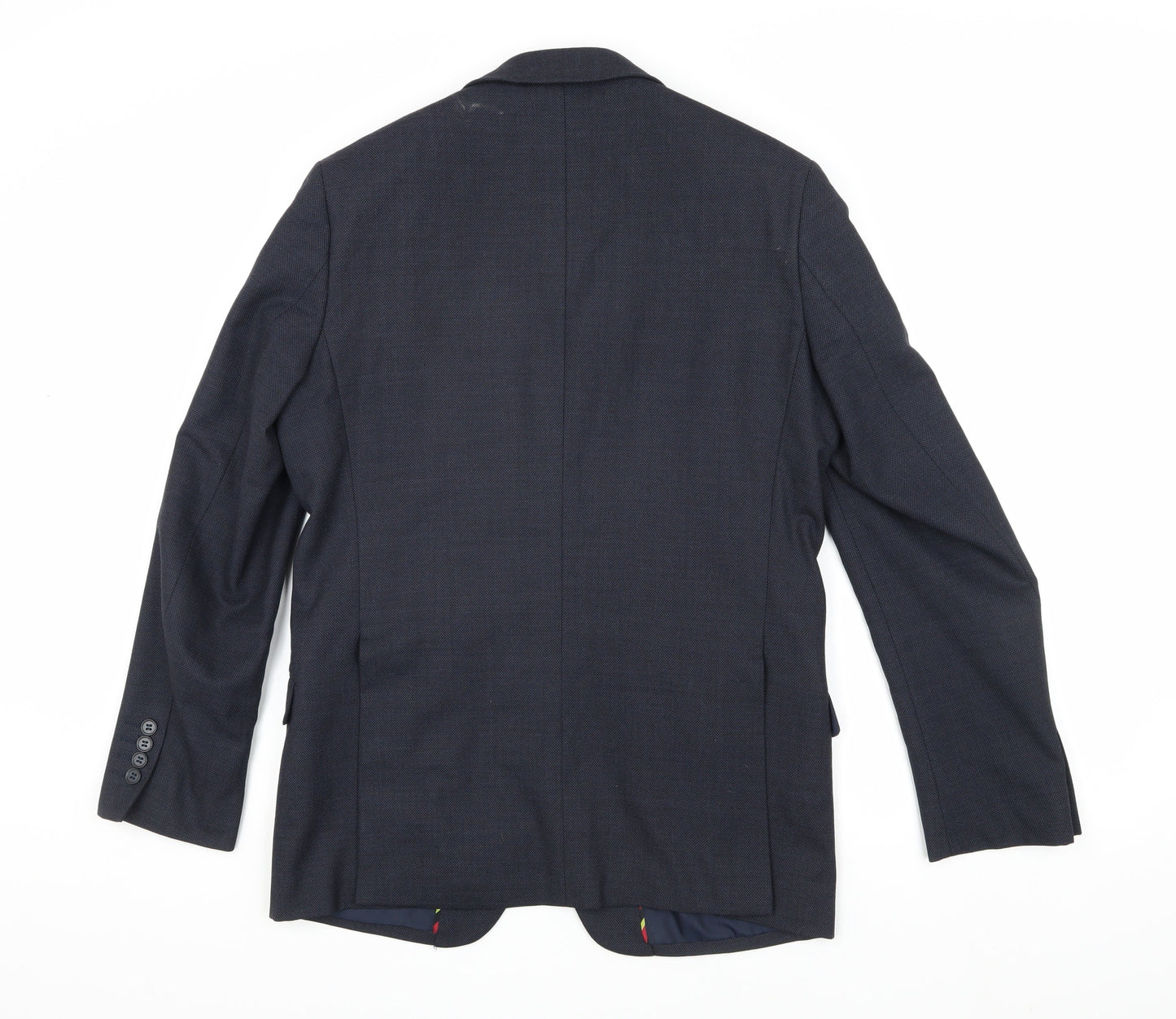 Jeff Banks Men's Blue Blazer, 38, Regular Fit, Formal