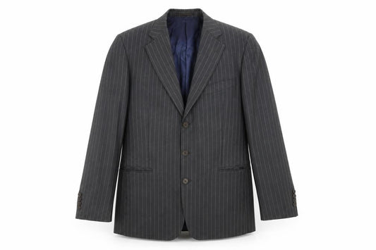 Charles Tyrwhitt Grey Striped Men's Blazer 42R