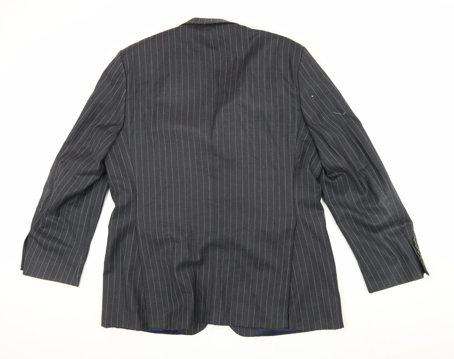 Charles Tyrwhitt Grey Striped Men's Blazer 42R