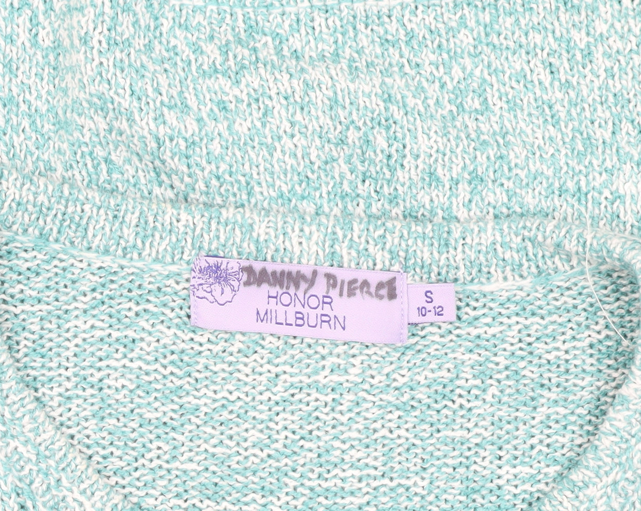 Honor Millburn Women's Green Cable-Knit Cardigan S