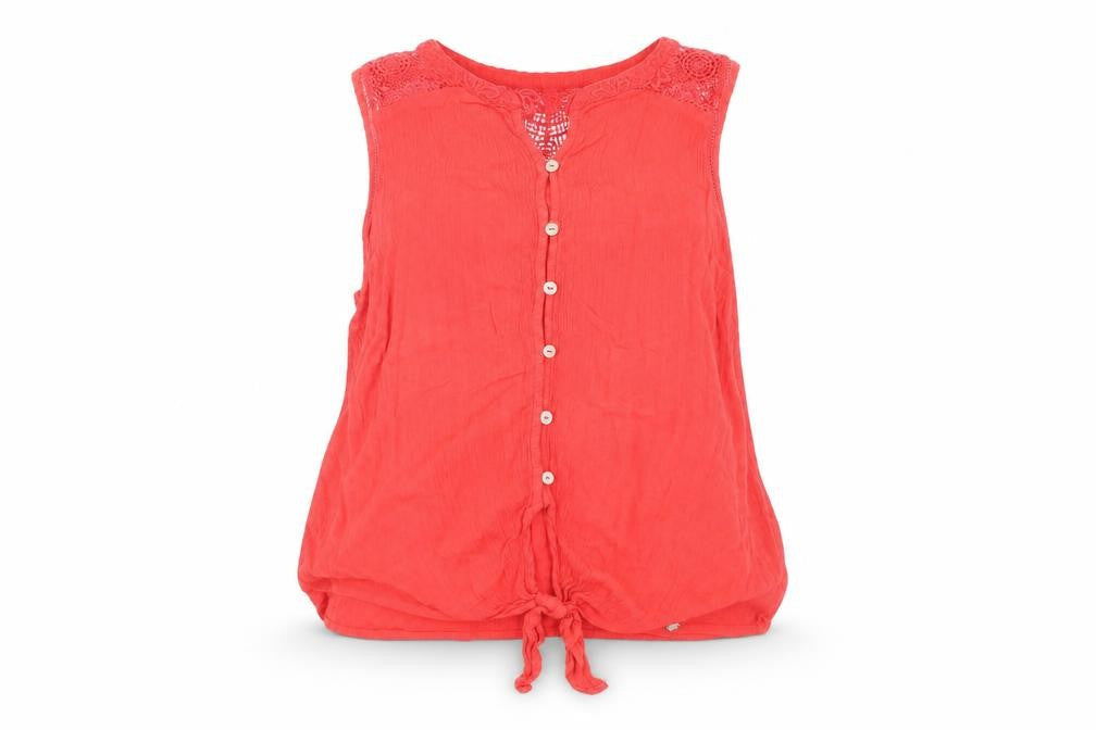 Superdry Women's Red Tunic Blouse Size 10