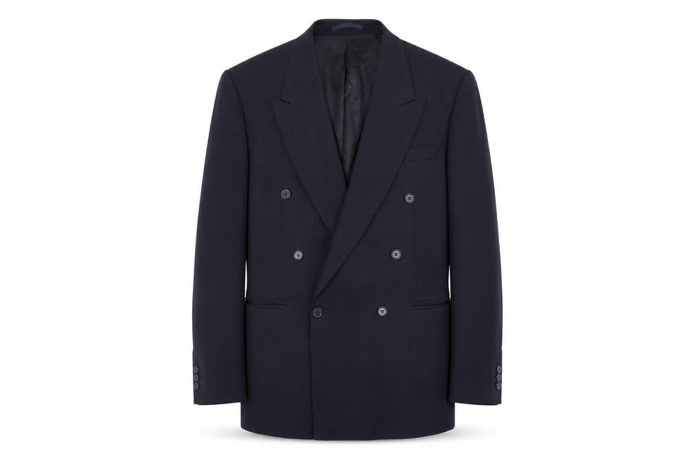 Pierre Cardin Men's Blue Wool Blazer 42 R Formal Jacket