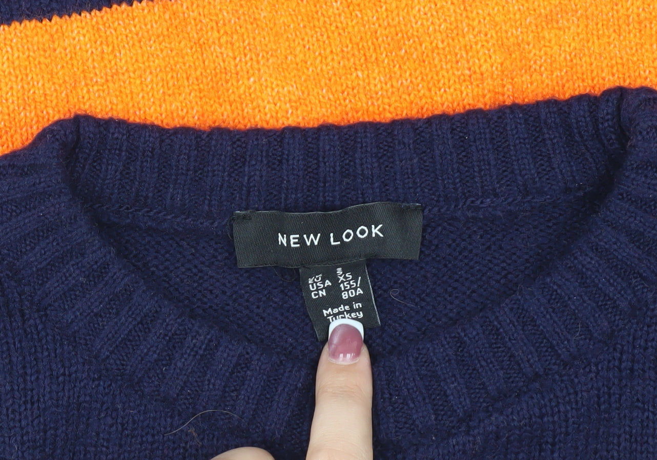 New Look Women's Multicoloured XS Pullover