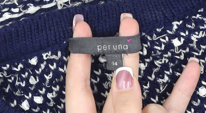 Per Una Women's Multicoloured Pullover Jumper, Size 14