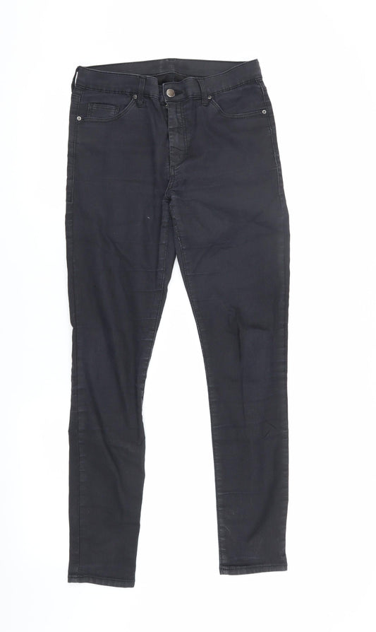 Topshop Women’s Black Skinny Jeans, Size W28