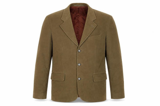 Brook Taverner Men's Brown Blazer, Size 40 Regular Fit